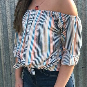 Off the shoulder top